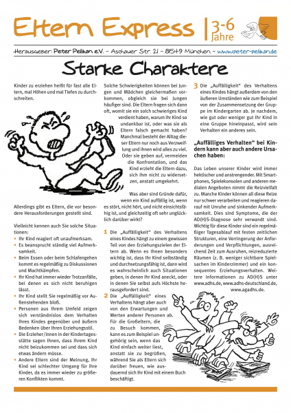 Express-Brief No.4 "Starke Charaktere"